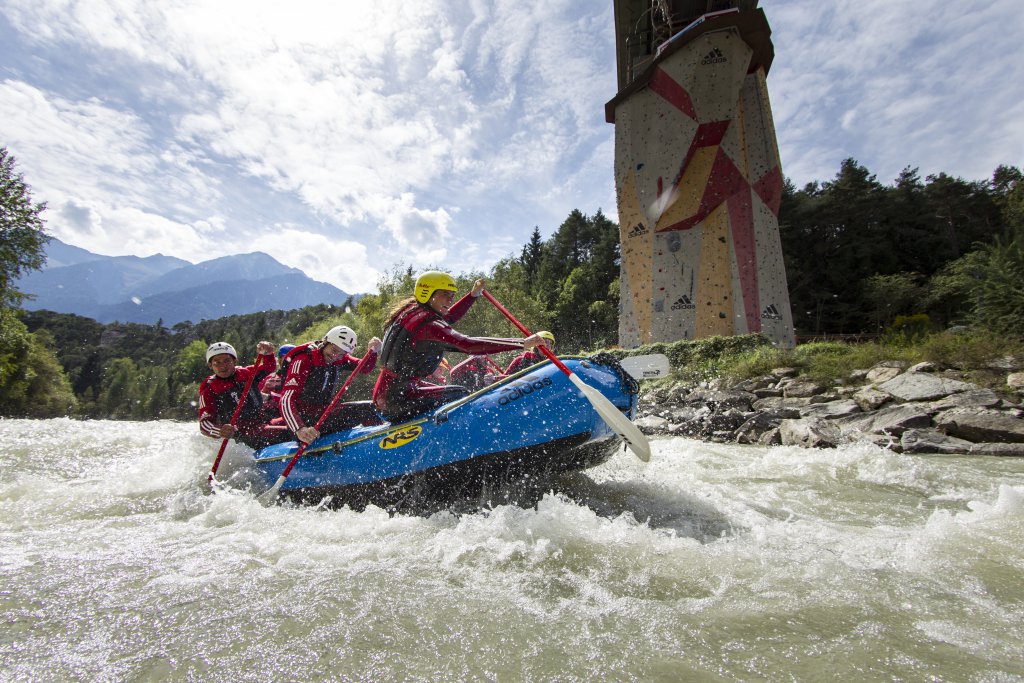 Canyoning & Rafting im Ötztal in Tirol - Hotel Ritzlerhof